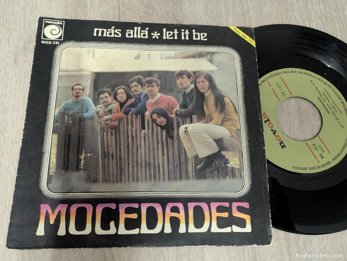 Discos de vinilo: MOCEDADES - LET IT BE + MAS ALLA .. SINGLE DE NOVOLA - 1970