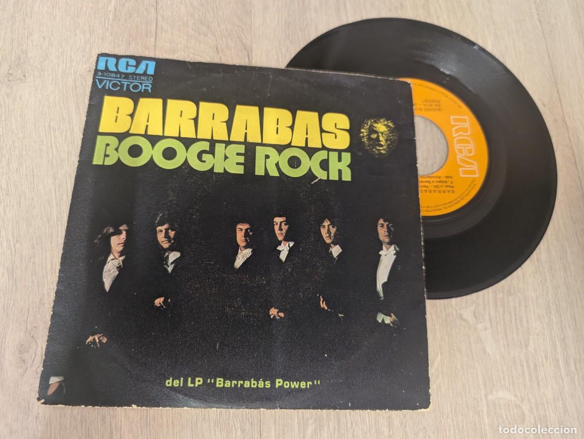 Discos de vinilo: BARRABAS - BOOGIE ROCK + Mr. MONEY ...SINGLE DE RCA DE 1973 BUEN ESTADO .
