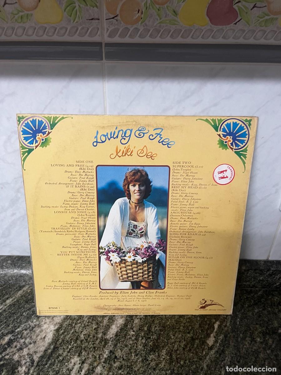 Discos de vinilo: Kiki Dee Loving & Free - Foto 2