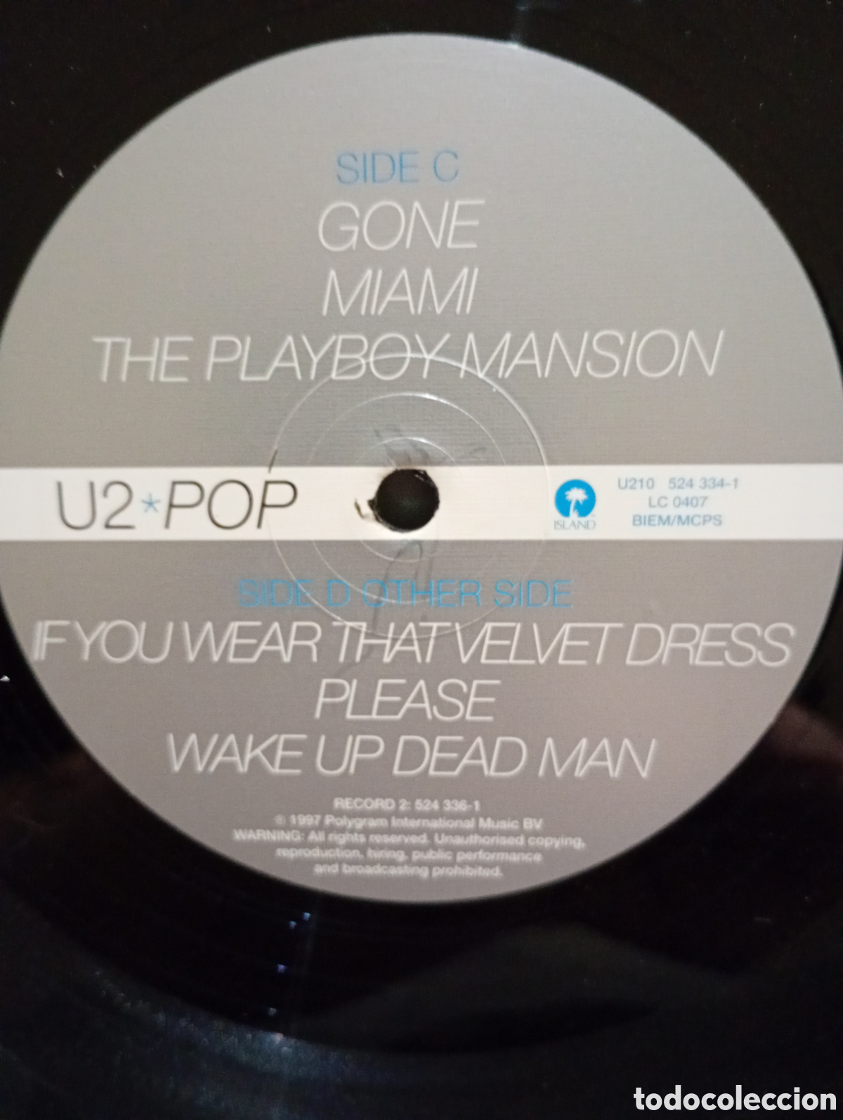 Discos de vinilo: U2, Pop 1997. 2LP. U 210 524 334-1 - Foto 4