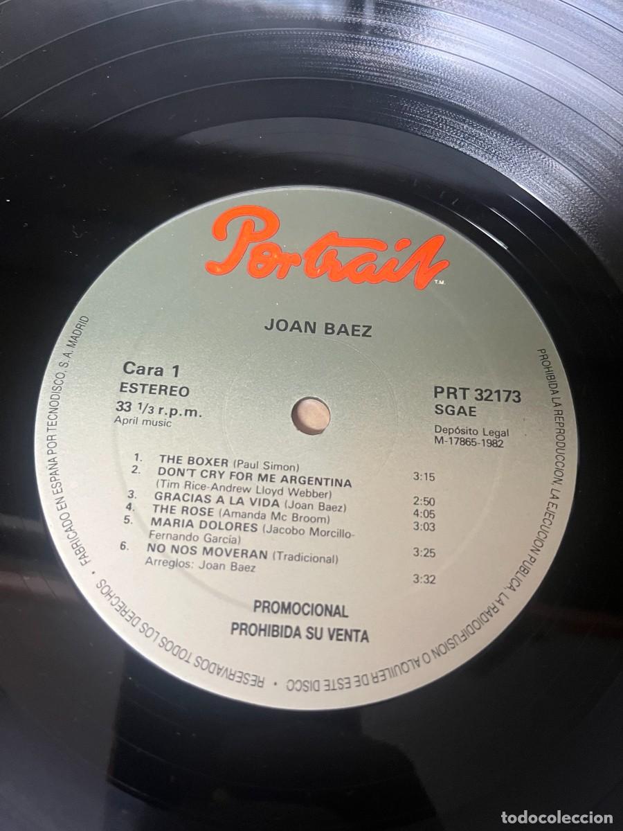 Discos de vinilo: Joan Baez Tour Europea - Foto 4