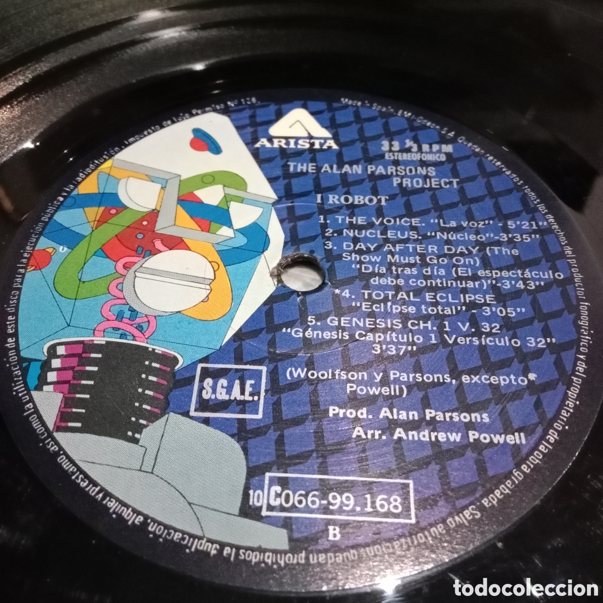 Discos de vinilo: THE ALAN PARSONS PROJECT - I ROBOT - LP GATEFOLD - Foto 7