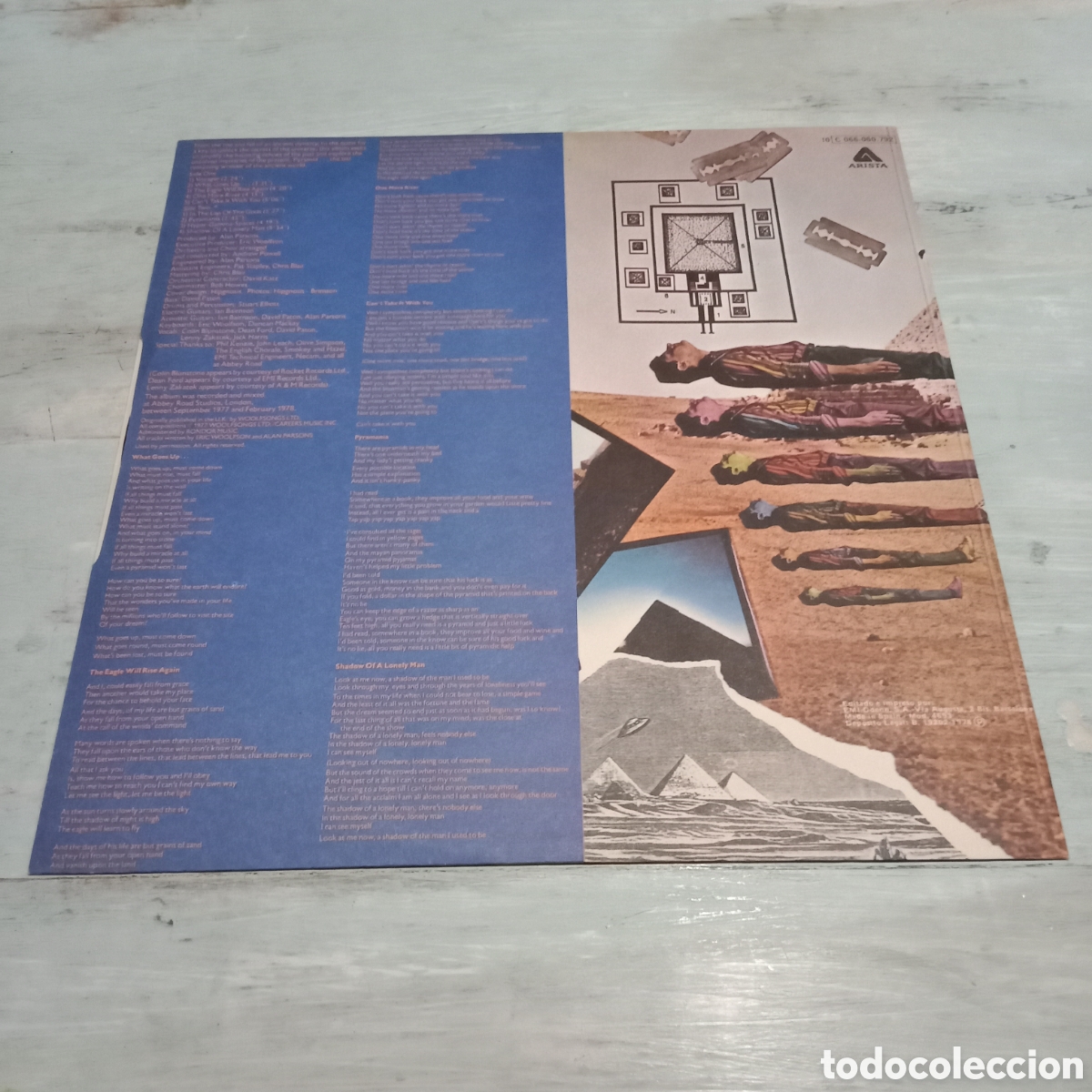 Discos de vinilo: THE ALAN PARSONS PROJECT - PYRAMID - LP - Foto 4