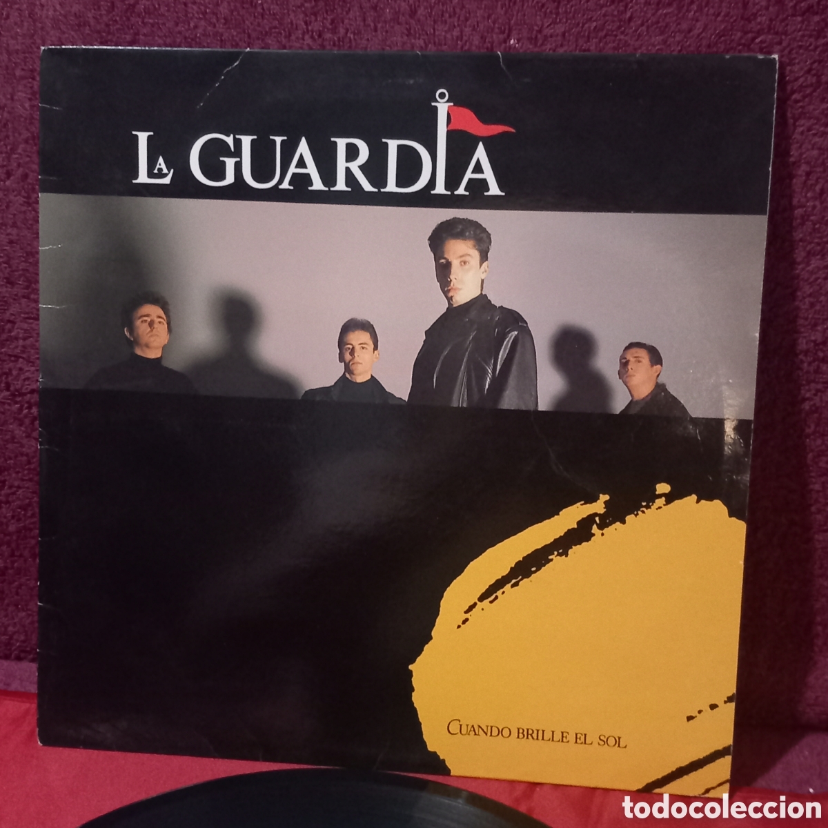 Discos de vinilo: LP LA GUARDIA/CUANDO BRILLE EL SOL(1990 ZAFIRO)