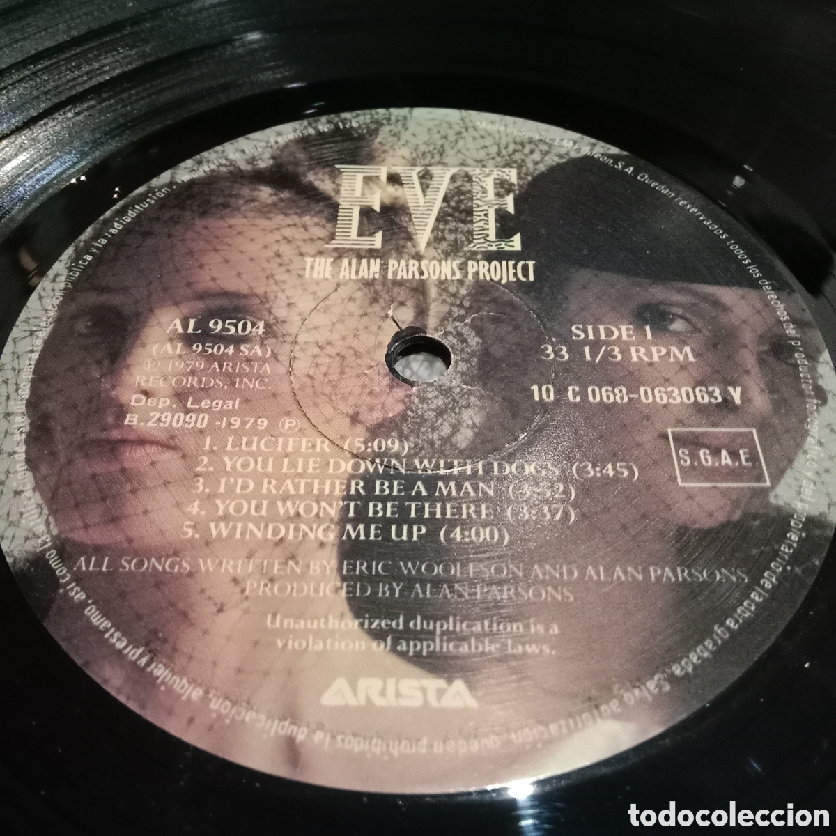 Discos de vinilo: THE ALAN PARSONS PROJECT - EVE - LP GATEFOLD - Foto 6