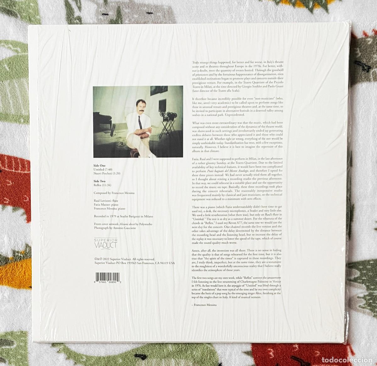 Discos de vinilo: Francesco Messina - Reflex 12 EP - minimalismo ambient experimental - Foto 2