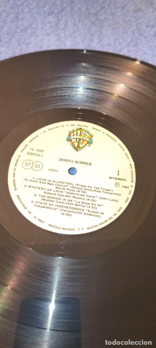 Discos de vinilo: Donna Summer &rdquo;Donna Summer&rdquo; LP Edicion peruana con insert - Foto 4
