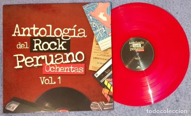 Discos de vinilo: Antologia del Rock Peruano Ochentas - Vol. 1 Vinilo color rojo edicion peruana