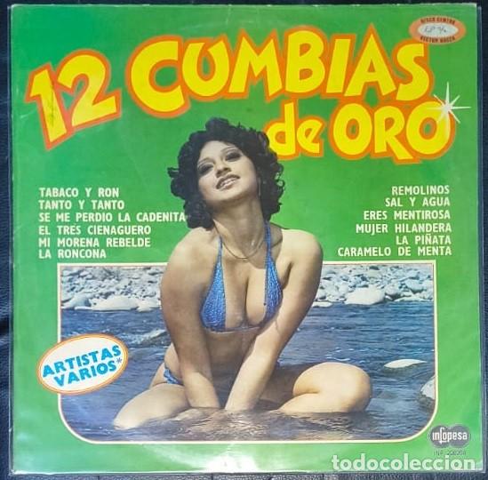 Discos de vinilo: 12 Cumbias de Oro - Compilacion de cumbias Infopesa Peru en vinilo de epoca