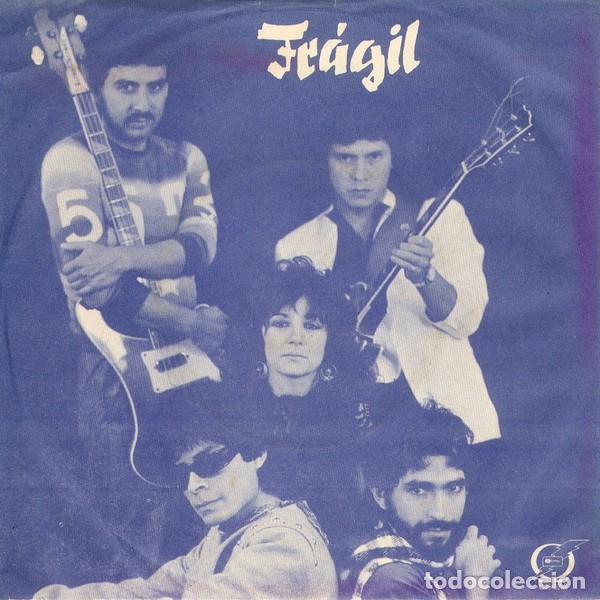 Discos de vinilo: Fragil &rdquo;La Nave Blanca&rdquo; Single promocional en buen estado