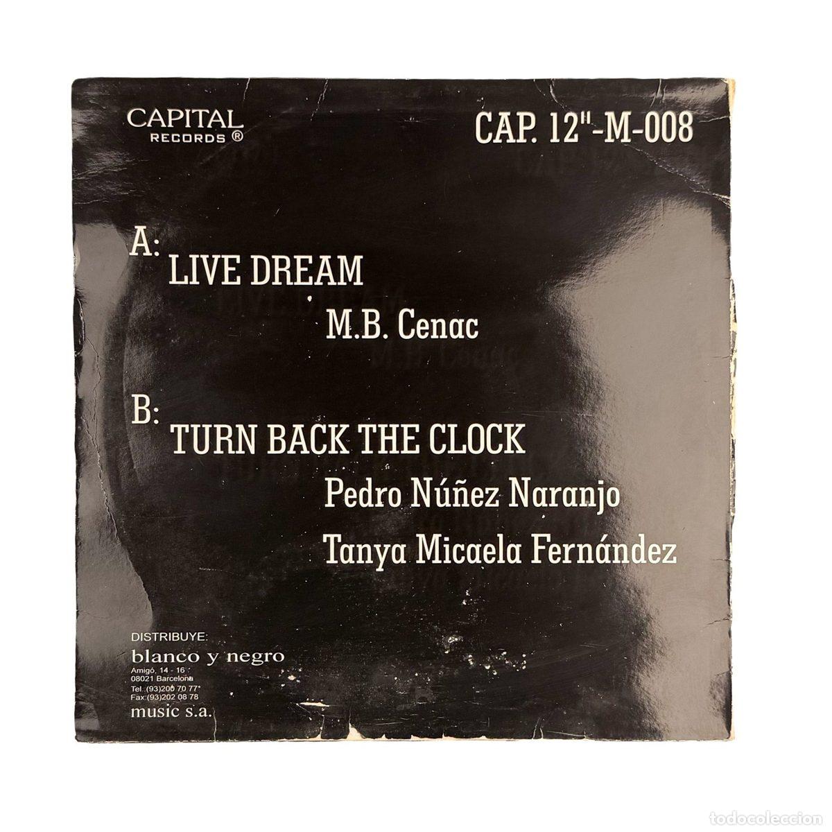 Discos de vinilo: MAXI LP. Time Machine. Live Dream (G+/G+) - Foto 2