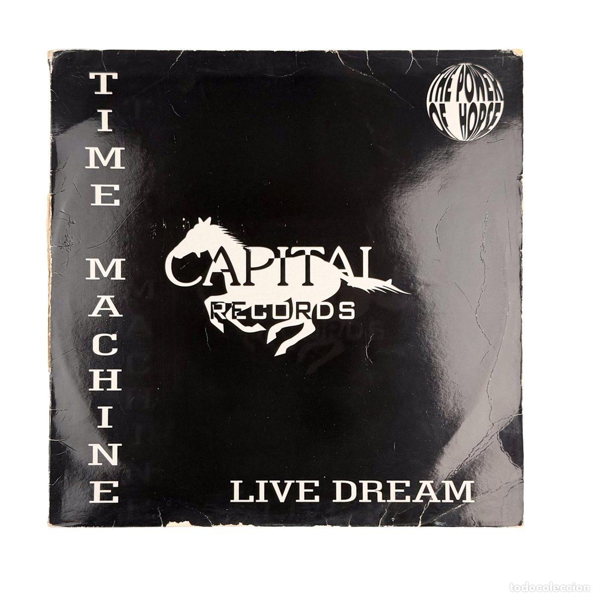 Discos de vinilo: MAXI LP. Time Machine. Live Dream (G+/G+) - Foto 1