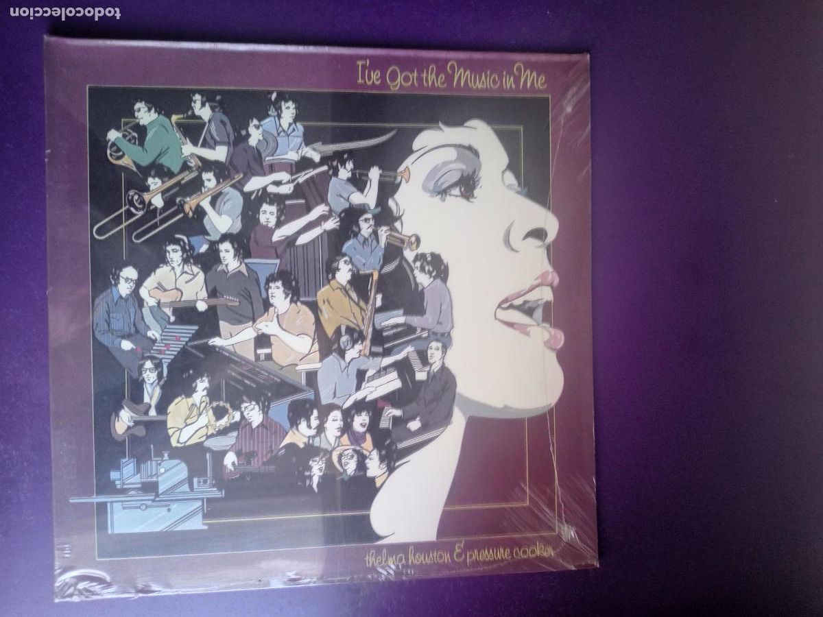 Discos de vinilo: Thelma Houston & Pressure Cooker &lrm;&ndash; I've Got The Music In Me - LP SHEFFIELD LAB1975 - FUNK SOUL
