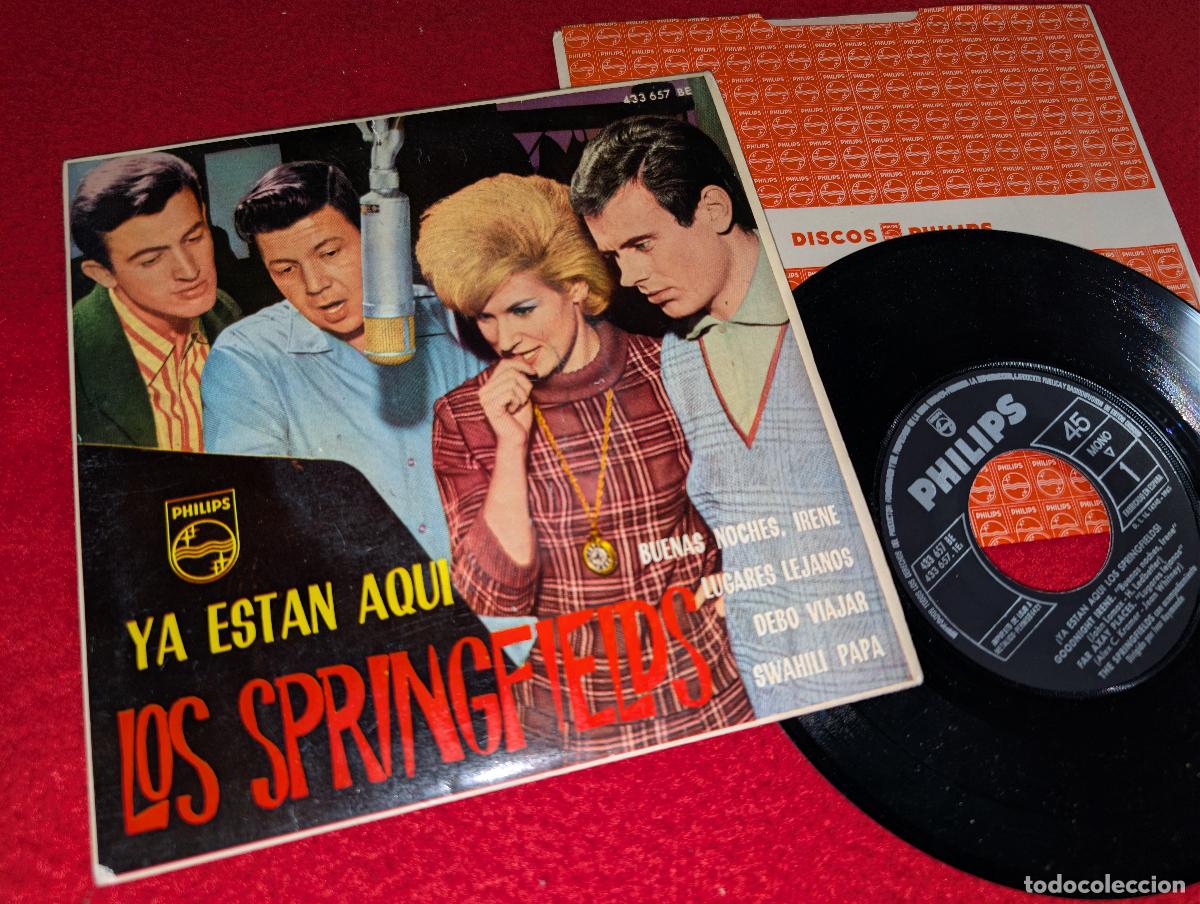 Discos de vinilo: THE SPRINGFIELDS Goodnight Irene Buenas noches/Far axay places +2 EP 7'' 1963 SPAIN
