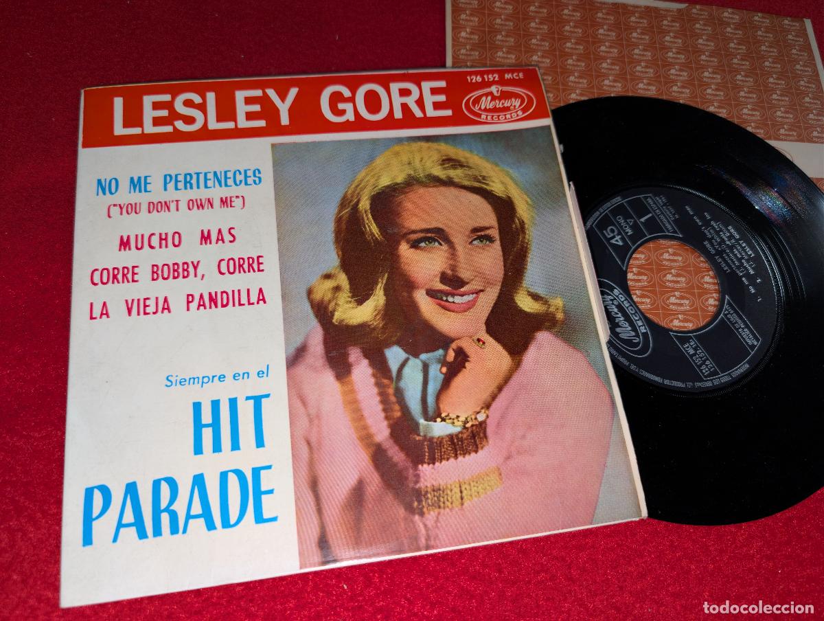 Discos de vinilo: LESLEY GORE Hit parade. No me perteneces You don't own me/Mucho mas +2 EP 7'' 1964 Mercury SPAIN