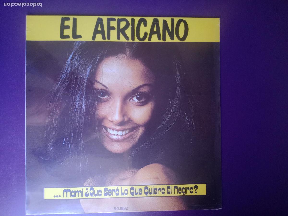 Discos de vinilo: Aniceto Molina Y Su Orquesta &ndash; El Africano, Mami &iquest;Qu&eacute; Que Ser&aacute; Lo Que Quiere El Negro? - LP NEVADA