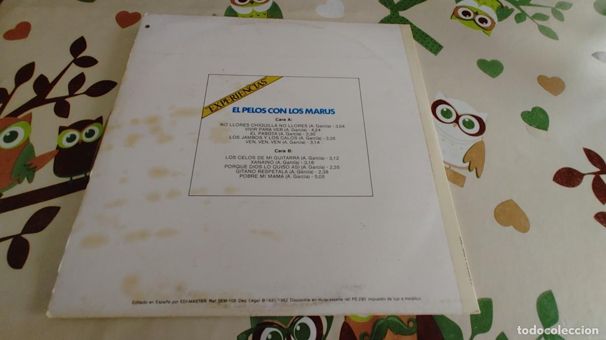 Discos de vinilo: EL PELOS CON LOS MARUS-LP EXPERIENCIAS - Foto 3