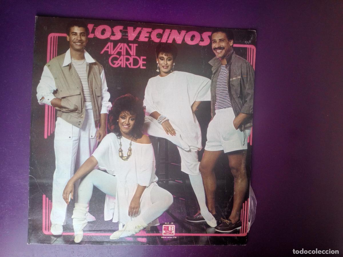 Discos de vinilo: Los Vecinos &ndash; Avant Garde - LP ALGAR 1983 - SALSA DOMINICANA, MERENGUE