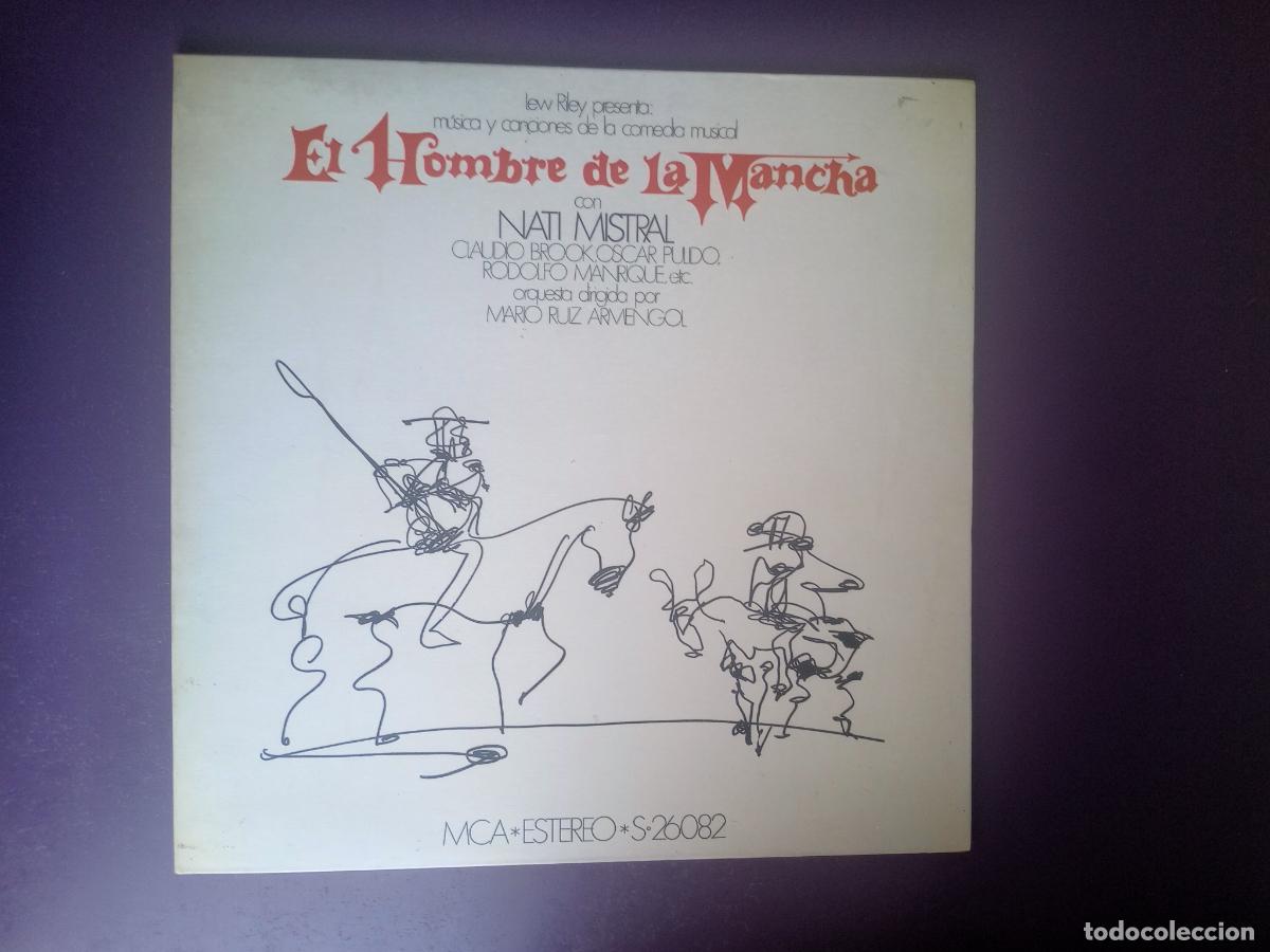 Discos de vinilo: Lew Riley &ndash; El Hombre De La Mancha - LP MCA 1971 - QUIJOTE - NATI MISTRAL, MARIO RUIZ ARMENGOL