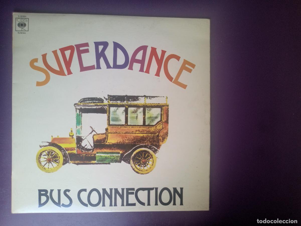 Discos de vinilo: Bus Connection &ndash; Superdance - LP CBS 1877 - DISCO POP 70'S, ELECTRONICA, ITALODISCO 70'S