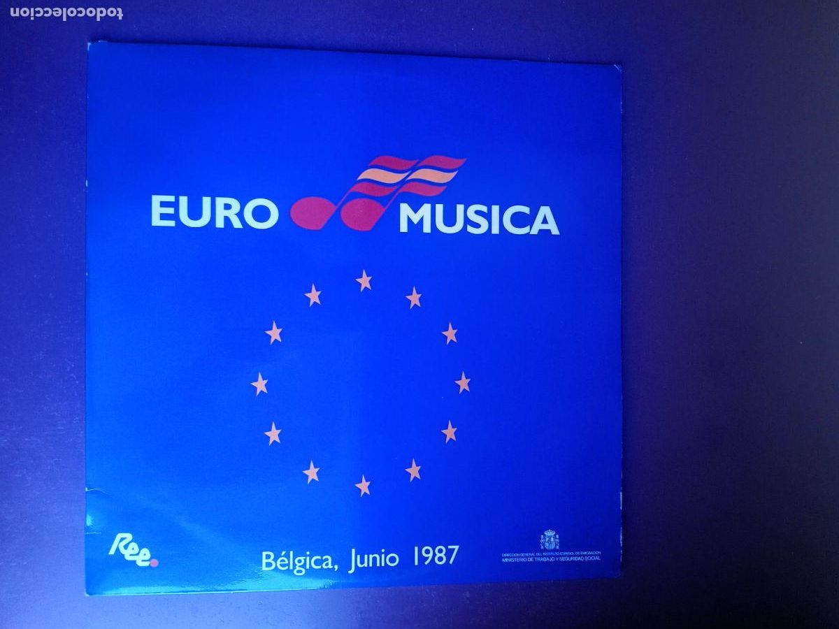 Discos de vinilo: EURO MUSICA - LP REE RADIO EXTERIOR ESPA&Ntilde;A 1987 - MUSICOS ESPA&Ntilde;OLES POR EUROPA