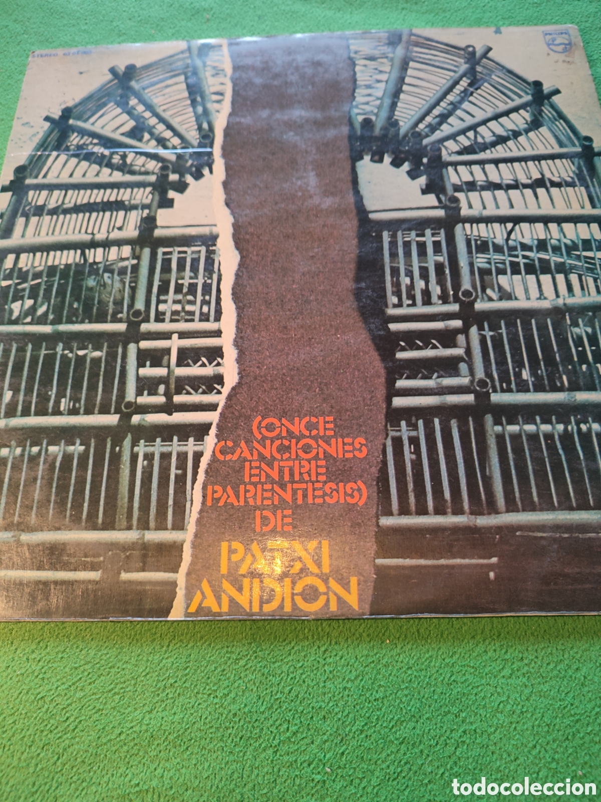 Discos de vinilo: Patxi Andion - ( Once canciones entre par&eacute;ntesis )