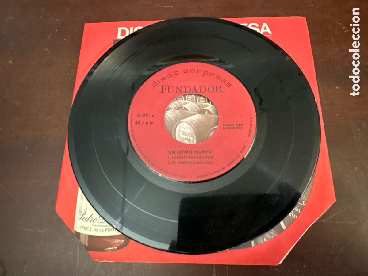 Discos de vinilo: UN RITMO NUEVO Casatschok/Simeon/La lluvia/Corazon contento EP 7'' 1968 Fundador 10173