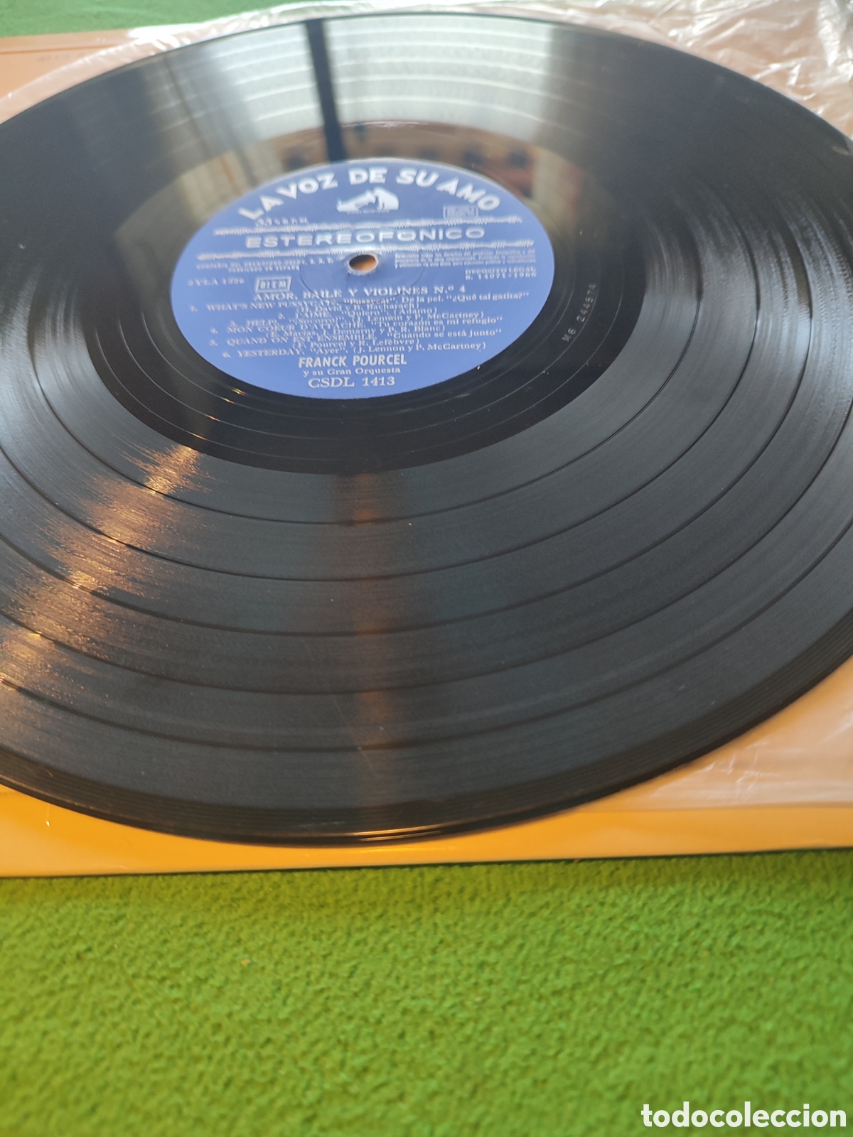 Discos de vinilo: Franck Pourcel - La boheme Edici&oacute;n 1966 - Foto 3