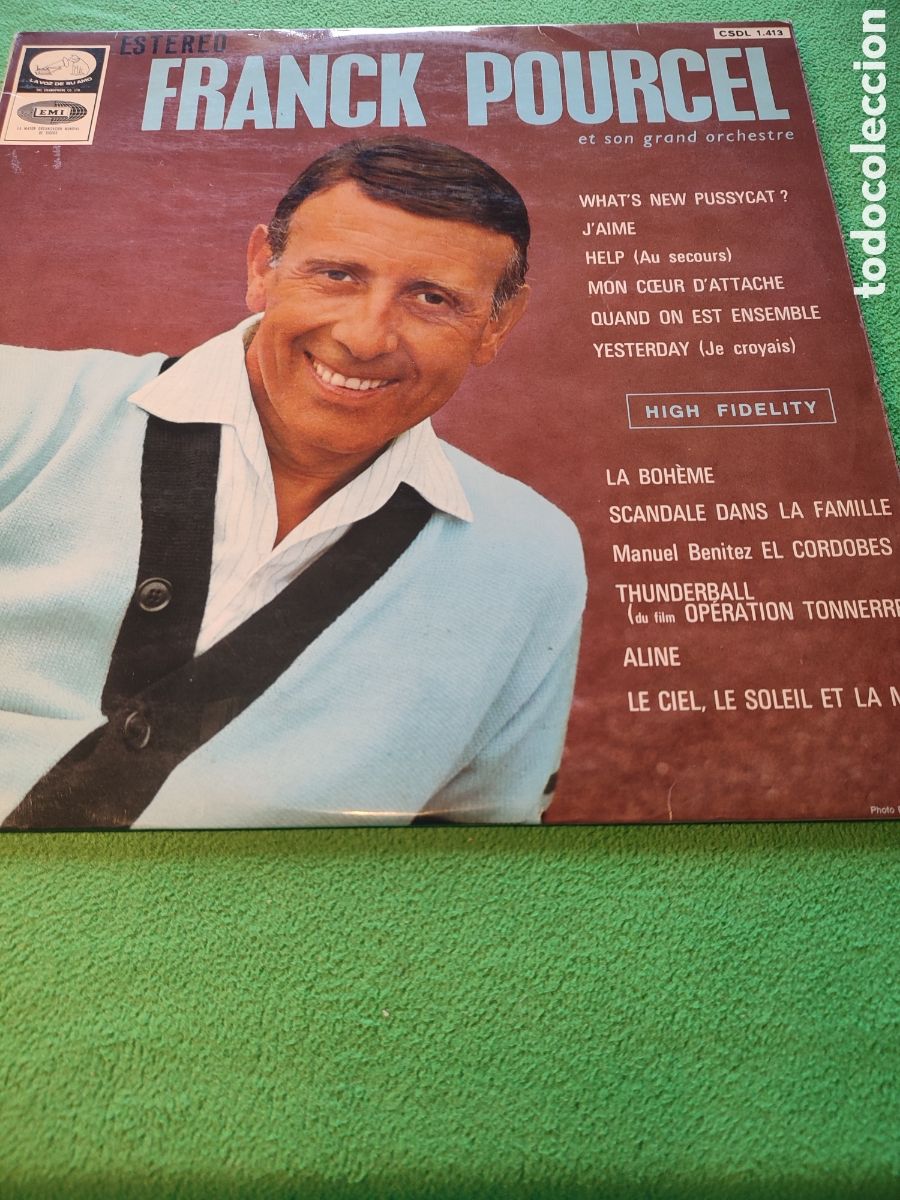 Discos de vinilo: Franck Pourcel - La boheme Edici&oacute;n 1966 - Foto 1