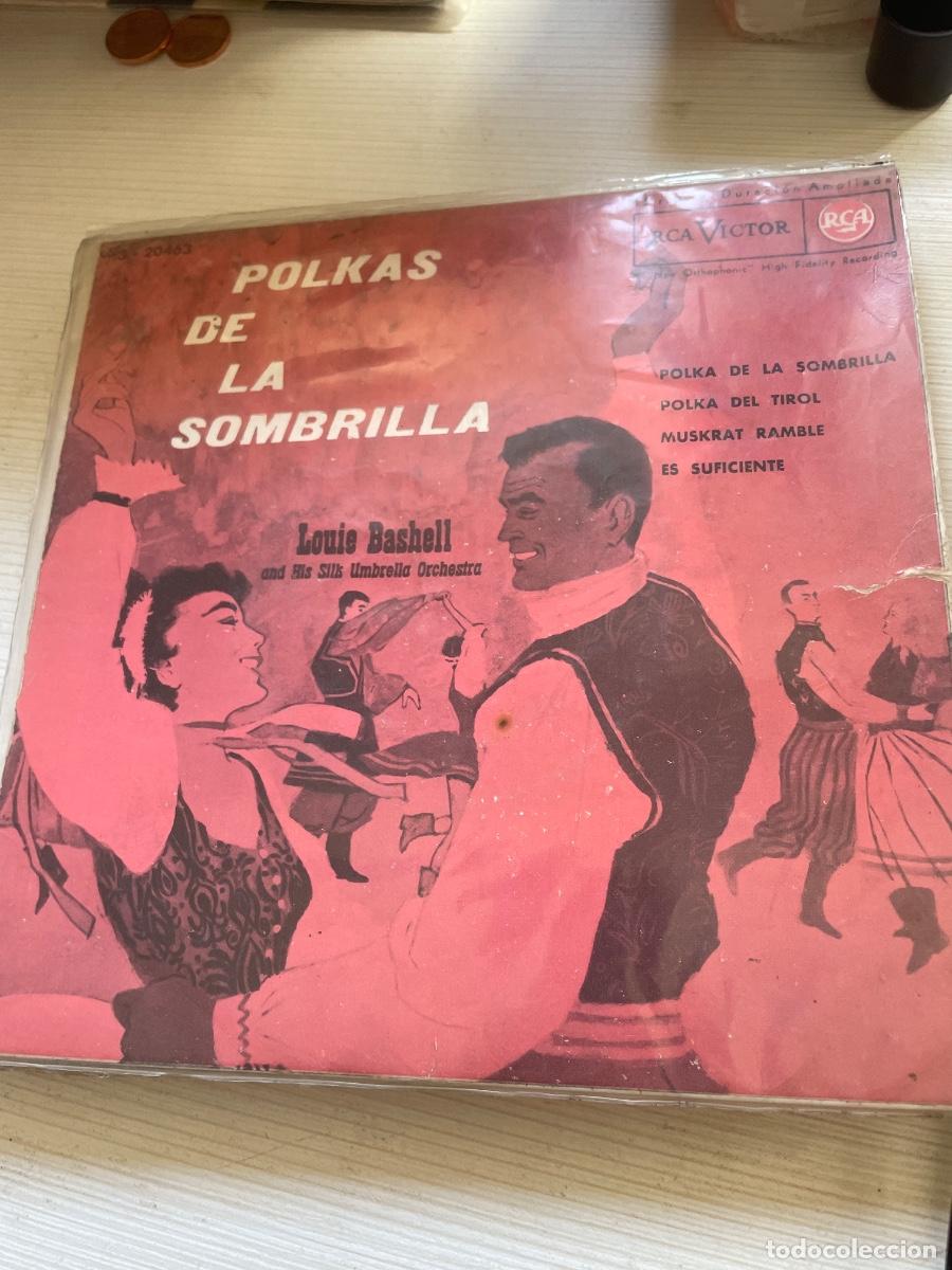 Discos de vinilo: Polkas de la sombrilla louie bashell single - Foto 1
