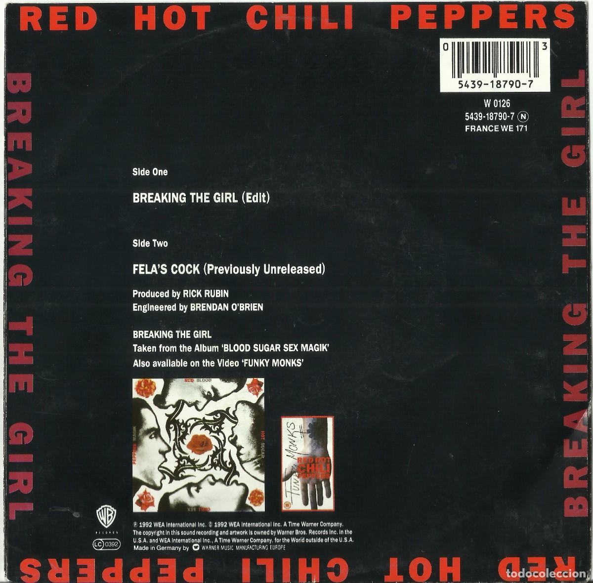 Discos de vinilo: RED HOT CHILI PEPPERS Single 1992 - Foto 2