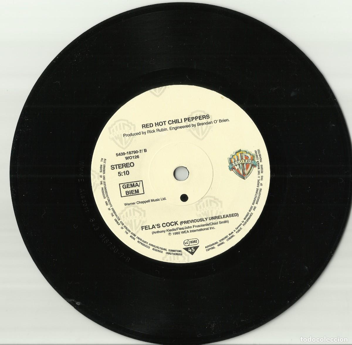 Discos de vinilo: RED HOT CHILI PEPPERS Single 1992 - Foto 4