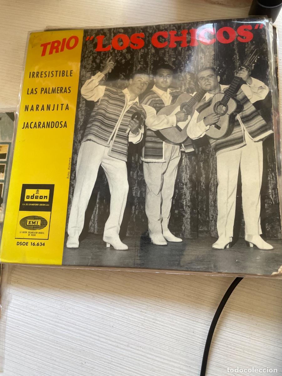 Discos de vinilo: Tr&iacute;o los chicos irresistible single