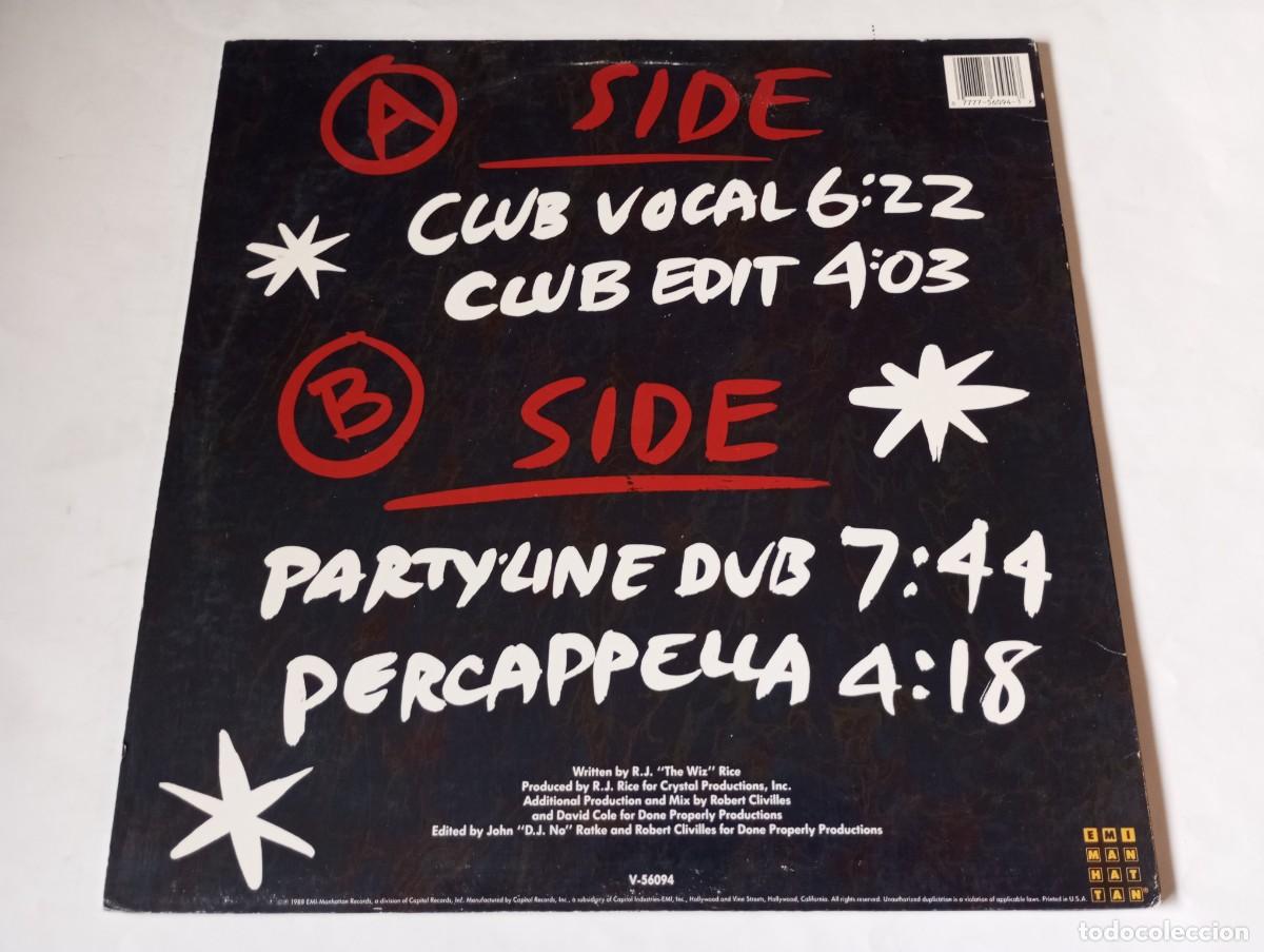 Discos de vinilo: R.J.s Latest Arrival &ndash; Off The Hook - 1988 - Foto 2