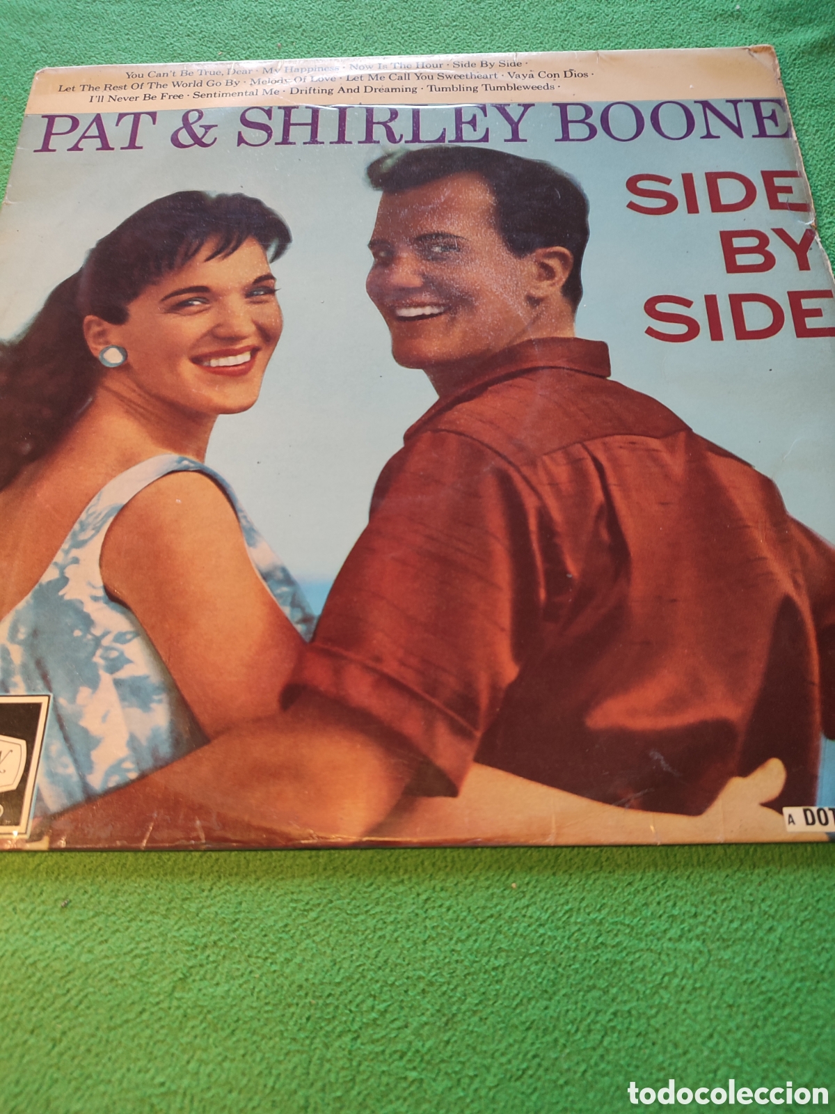 Discos de vinilo: Pat & Shirley Boone - Side by Side - Foto 1