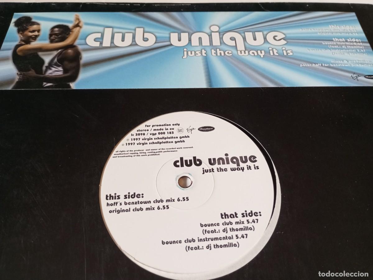 Discos de vinilo: Club Unique &ndash; Just The Way It Is - 1997