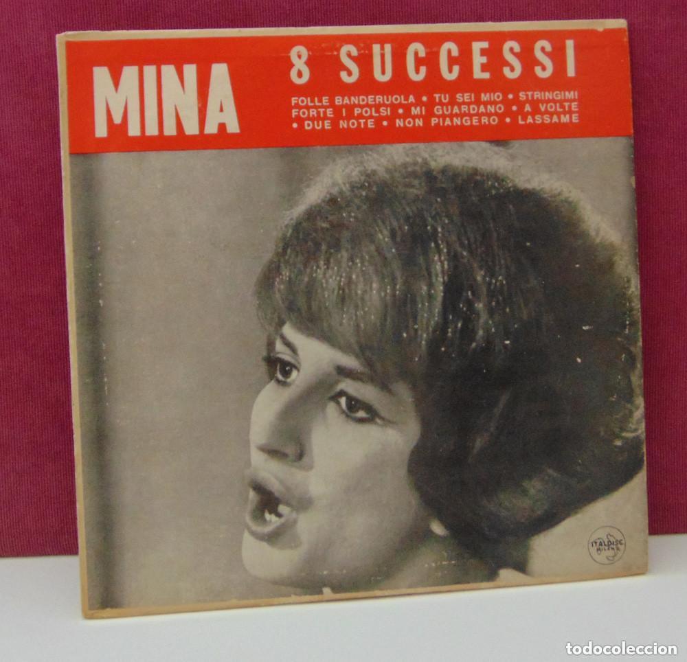 Discos de vinilo: Mina &ndash; 8 Successi - LP 10'' EDICION URUGUAY 1964