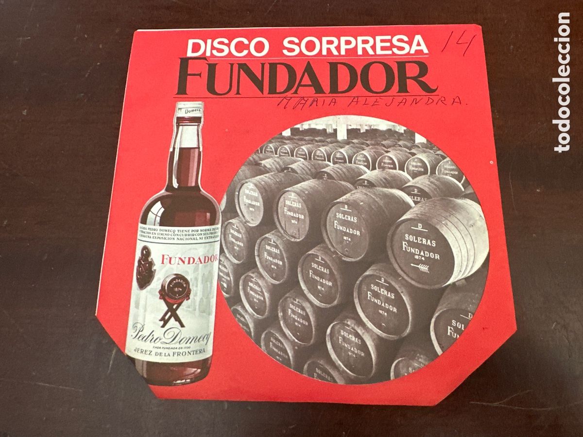 Discos de vinilo: Mar&iacute;a Alejandra - La Folklorista De M&eacute;jico . SINGLE. 1969 FUNDADOR