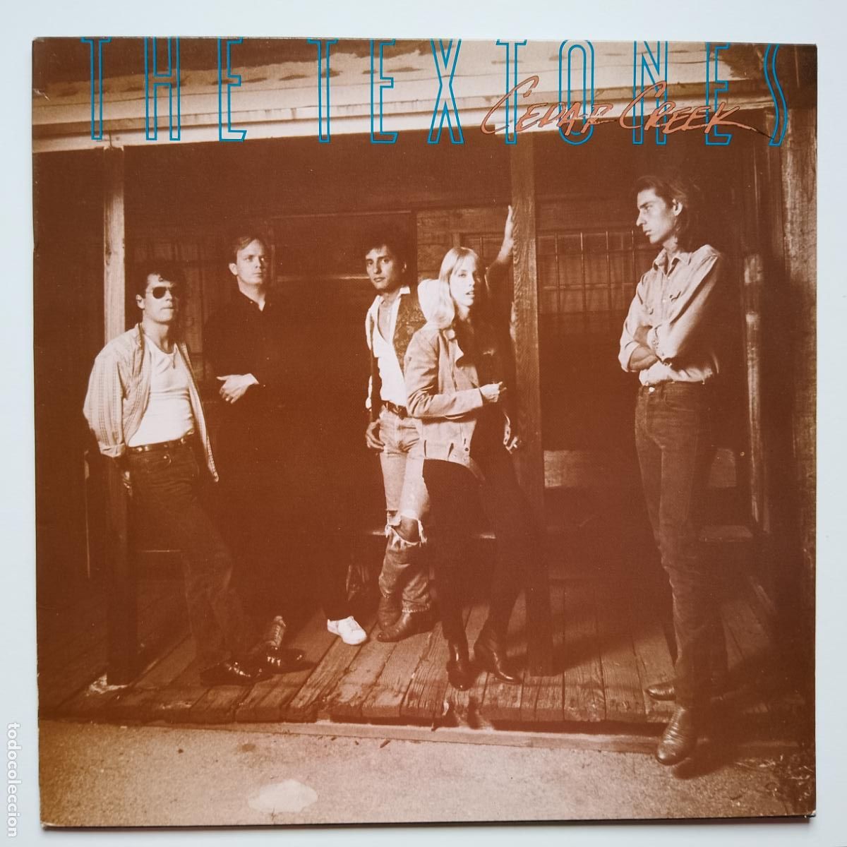 Discos de vinilo: The Textones-Cedar Creek (LP Enigma 1987) Carla Olson, Dream Syndicate, Lone Justice, Gene Clark