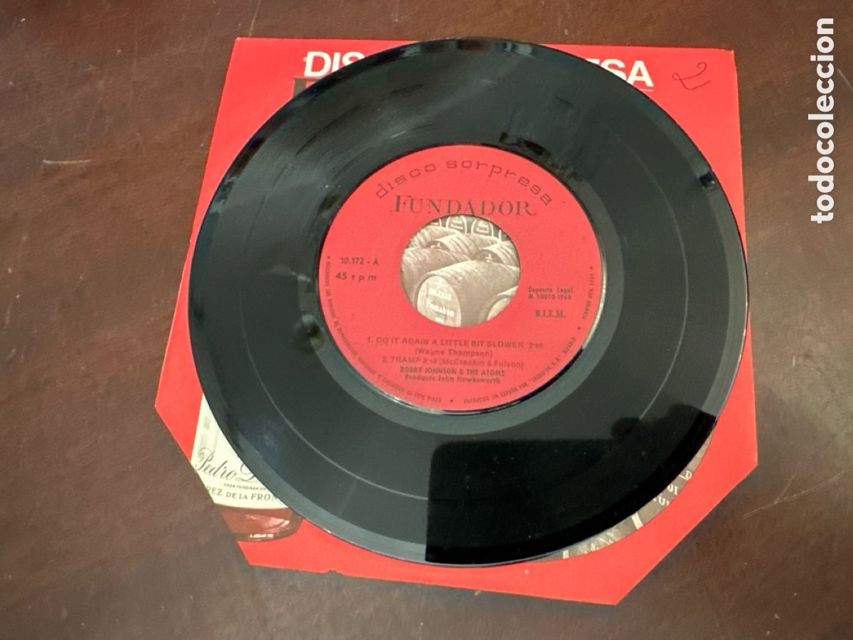 Discos de vinilo: ROY ORBISON / BOBBY JOHNSON & THE ATOMS - EP - FUNDADOR, 1969
