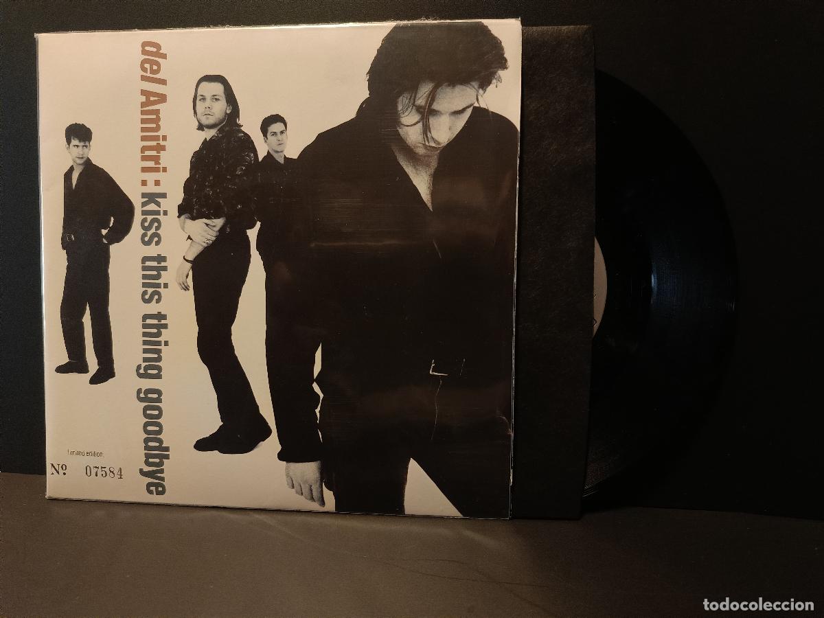Discos de vinilo: DEL AMITRI KISS TISS THING GOODBYE single uk 1990 PDELUXE