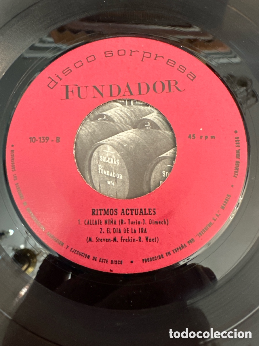 Discos de vinilo: FUNDADOR 10.139 - GRUPOS ESPA&Ntilde;OLES - RITMOS ACTUALES / CON SU BLANCA PALIDEZ + 3 (EP 68)
