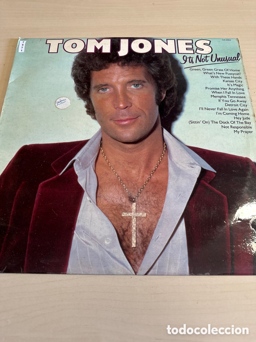 Discos de vinilo: VIN7571 tom Jones it&rsquo;s not unusual vinilo segunda mano