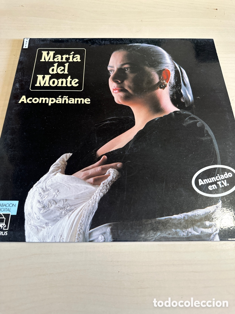 Discos de vinilo: VIN7573 Mar&iacute;a del monte acomp&aacute;&ntilde;ame vinilo segunda mano