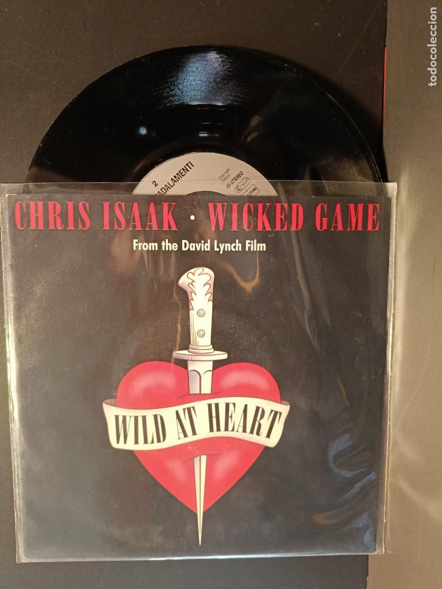 Discos de vinilo: CHRIS ISAAK (BSO DAVID LYNCH WICKED GAME SINGLE UK 1990 PDELUXE