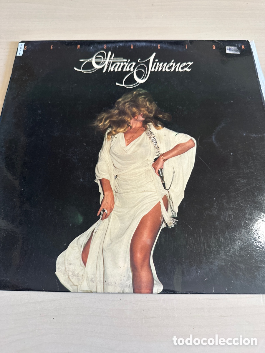 Discos de vinilo: VIN7576 Mar&iacute;a Jim&eacute;nez sensaci&oacute;n vinilo segunda mano