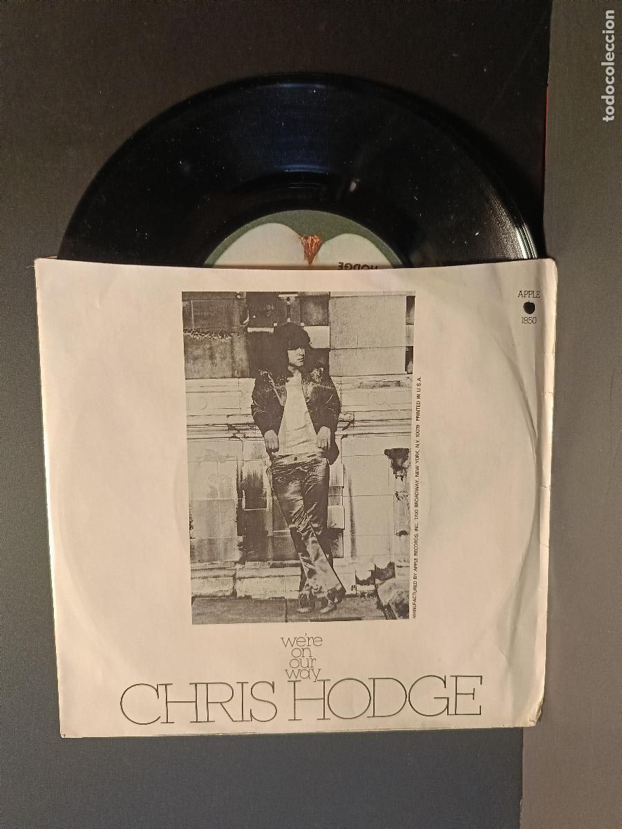 Discos de vinilo: CHRIS HODGE WERE ON OUR WAY SINGLE USA 1972 PDELUXE