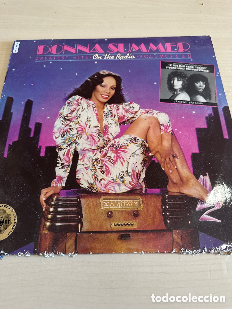 Discos de vinilo: VIN7577 donna summer greatest hits on the radio volumes 1 y 2 vinilo segunda mano