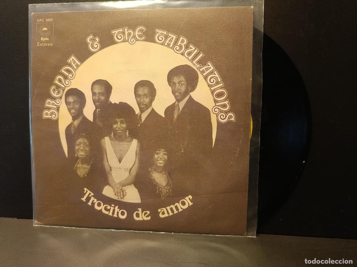 Discos de vinilo: BRENDA & THE TABULATIONS TROCITO DEAMOR SINGLE ESPA&Ntilde;A 1972 PDELUXE