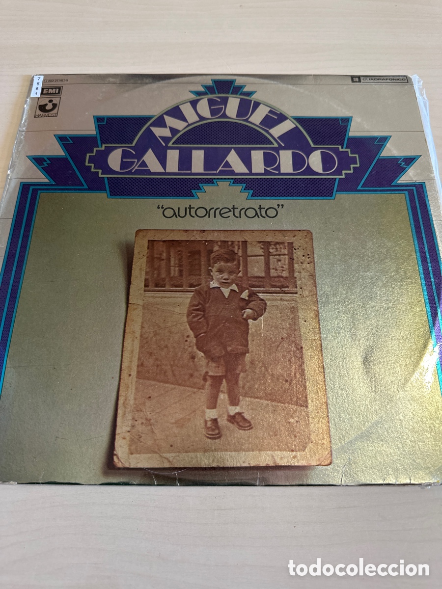 Discos de vinilo: VIN7581 Miguel gallardo autorretrato vinilo segunda mano